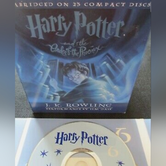 HARRY POTTER and the ORDER OF THE PHOENIX, JK ROWLING 23 CDs (27hours) - Picture 2 of 5